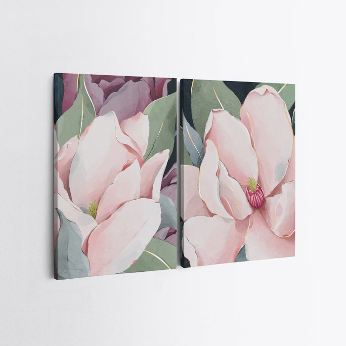 Wallity Cuadro Decorativo sobre Lienzo Multicolor (Set de 2 piezas, 50 x 70 cm) Wallity Cuadro Decorativo sobre Lienzo Multicolor (Set de 2 piezas, 50 x 70 cm)